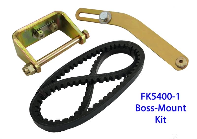 FK5402-4 Installation Kit, LX60, Boss Mount (Wide Deck), Dual-Groove Flywheel Pulley