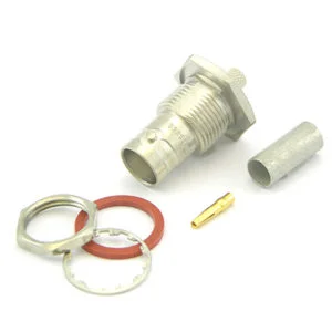 BNC Bulkhead Female Connector