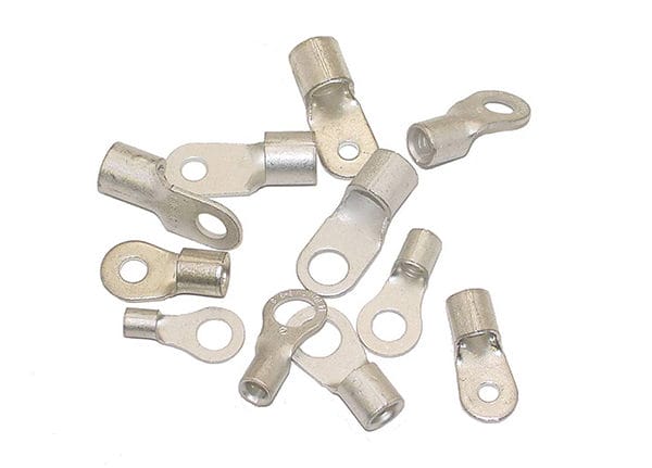 Uninsulated Ring Terminals, 2-8 AWG - B&C Specialty Products